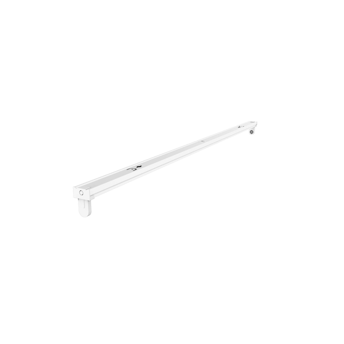 Montagebalk 1x 120cm LED T8 Buis